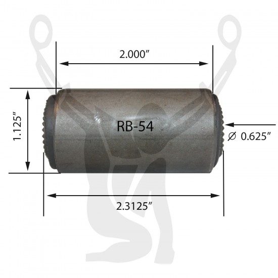 RB-54 Rubber Encased Bushing