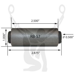 RB-57 Rubber Encased Bushing