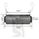 RB-57 Rubber Encased Bushing RB-57 Rubber Encased Bushing