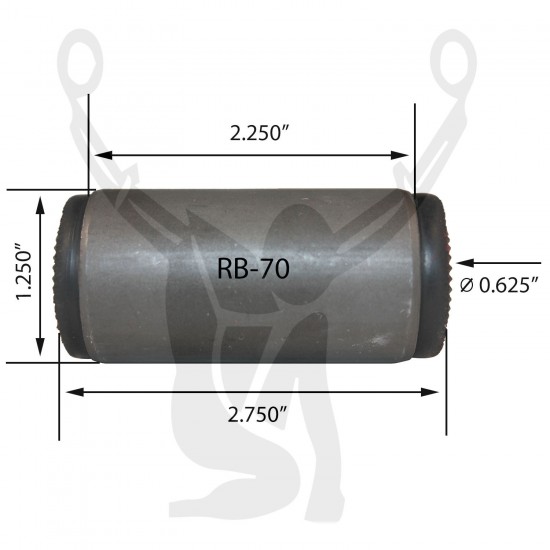 RB-70 Rubber Encased Bushing RB-70 Rubber Encased Bushing