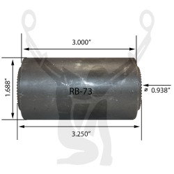 RB-73 Rubber Encased Bushing