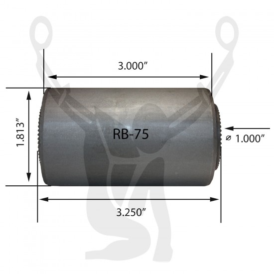 RB-75 Rubber Encased Bushing RB-75 Rubber Encased Bushing