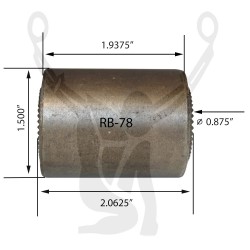 RB-78 Rubber Encased Bushing