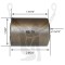 RB-78 Rubber Encased Bushing
