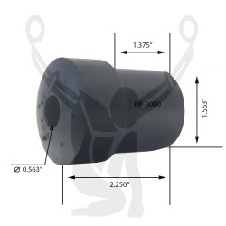 HB-1000 Rubber Bushing