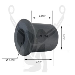 HB-1003 Rubber Bushing