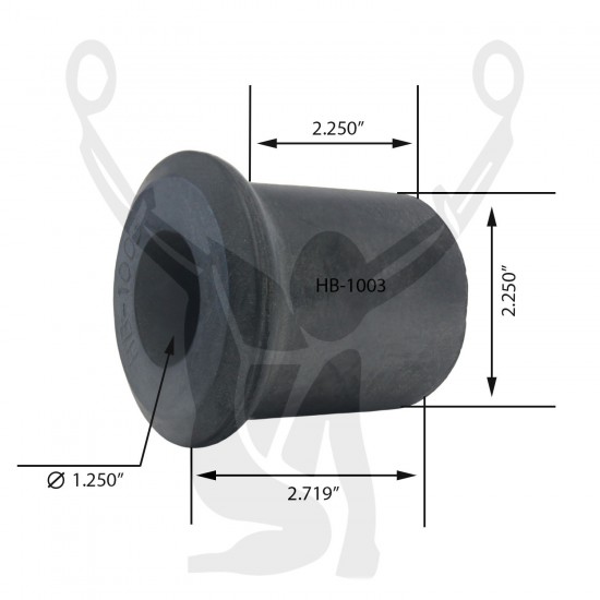 HB-1003 Rubber Bushing HB-1003 Rubber Bushing