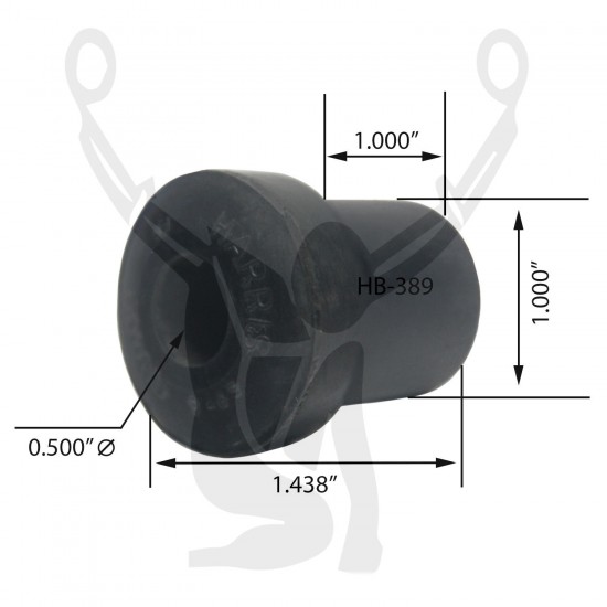 HB-389 Rubber Bushing HB-389 Rubber Bushing