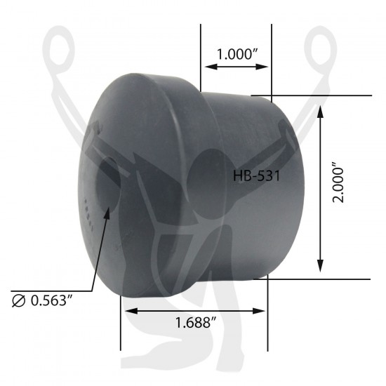 HB-531 Rubber Bushing