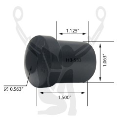 HB-533 Rubber Bushing