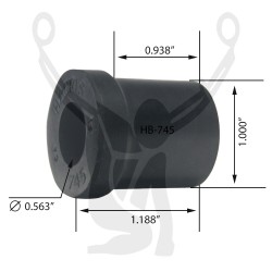 HB-745 Rubber Bushing