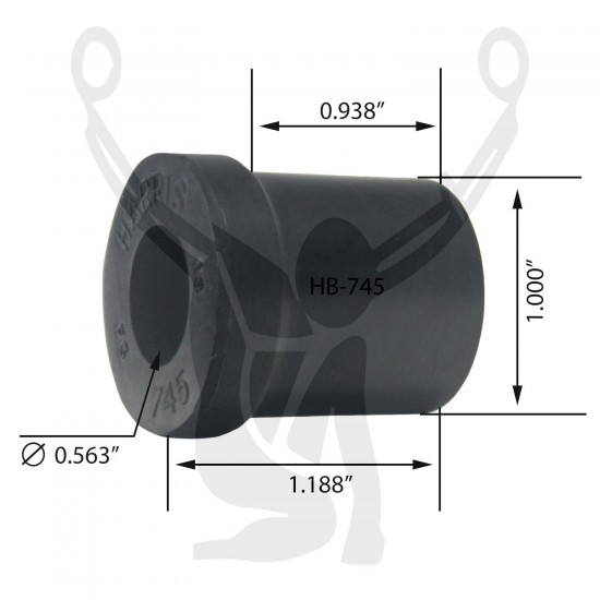HB-745 Rubber Bushing