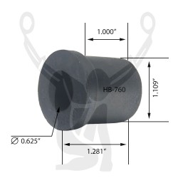 HB-760 Rubber Bushing