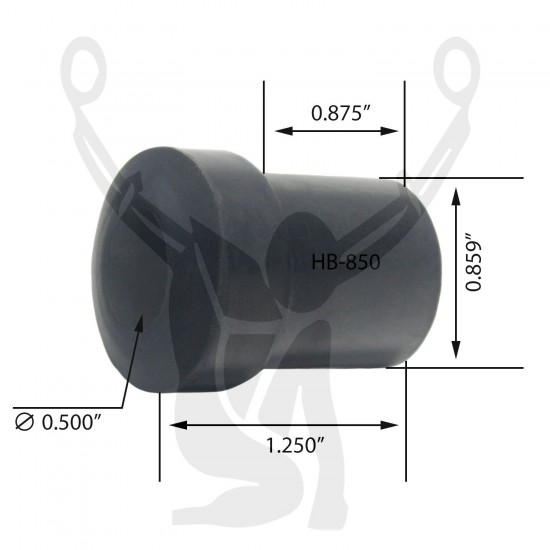 HB-850 Rubber Bushing HB-850 Rubber Bushing