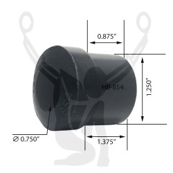 HB-854 Rubber Bushing