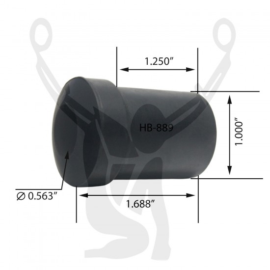 HB-889 Rubber Bushing HB-889 Rubber Bushing