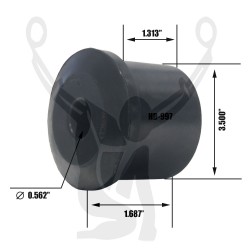 HB-997 Rubber Bushing