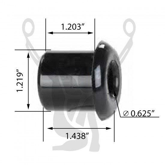 HB-1002 Rubber Bushing HB-1002 Rubber Bushing