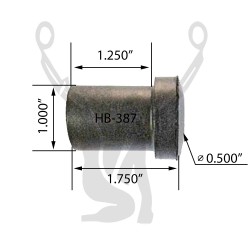 HB-387 Rubber Bushing