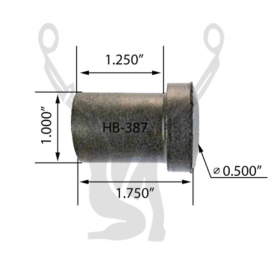 HB-387 Rubber Bushing HB-387 Rubber Bushing