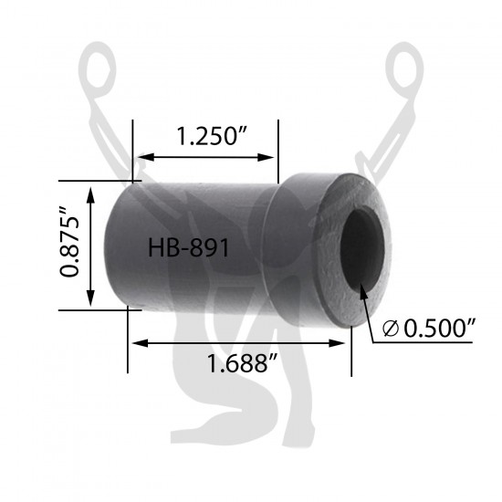 HB-891 Rubber Bushing HB-891 Rubber Bushing