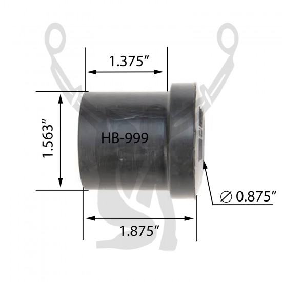 HB-999 Rubber Bushing HB-999 Rubber Bushing
