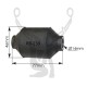 RB-239 Rubber Encased Bushing RB-239 Rubber Encased Bushing