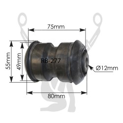 RB-277 Rubber Encased Bushing