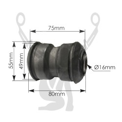RB-278 Rubber Encased Bushing