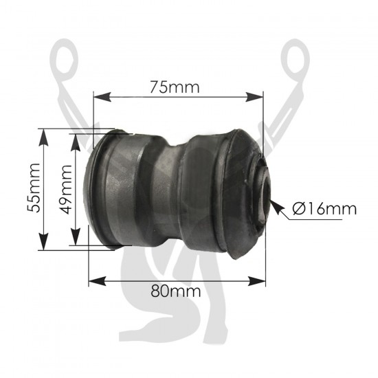 RB-278 Rubber Encased Bushing