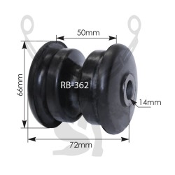 RB-362 Rubber Encased Bushing