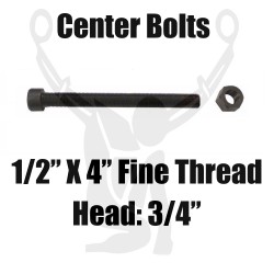 1/2" x 4" Center Bolt