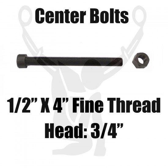 1/2" x  4" Center Bolt