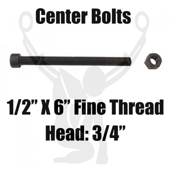 1/2" x 6" Center Bolt