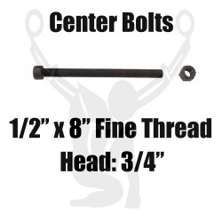 1/2" x 8" Center Bolt