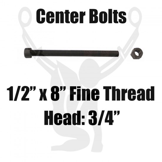1/2" x 8" Center Bolt