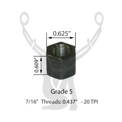 7/16 Deep Nut