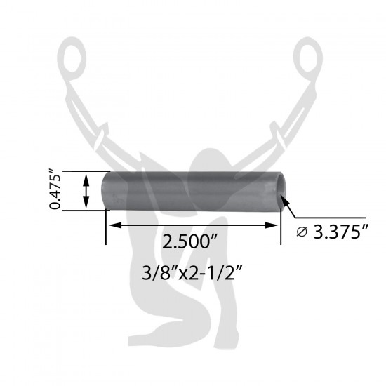Spacer Tubes 3/8x2-1/2