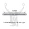 Spring Clip 3-Hole Clip 1x1-4x13in Bolt Type