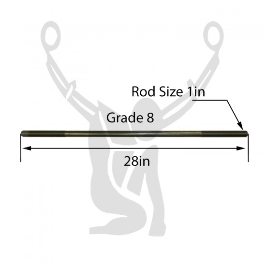 1x28 Threaded Rod 1x28 Threaded Rod