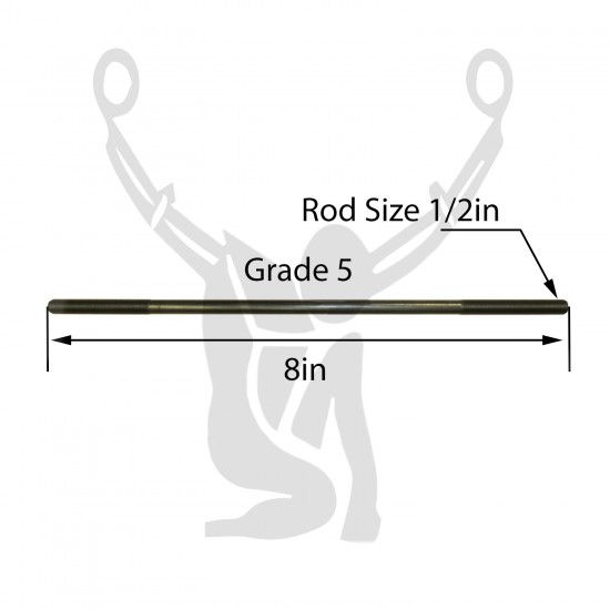1/2x8 Threaded Rod