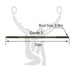 3/8x10 Threaded Rod