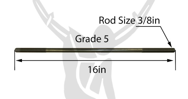 3/8x16 Threaded Rod