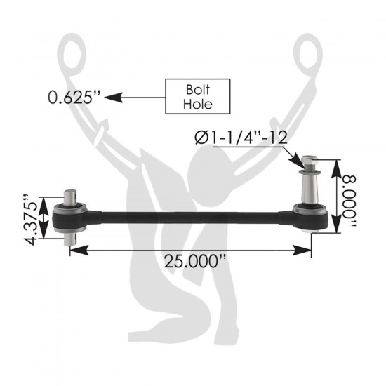 TMR640 Torque Rod TMR640 Torque Rod